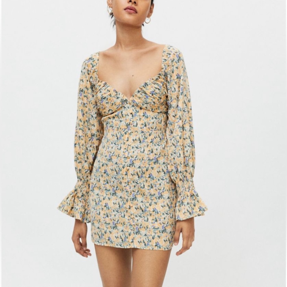 Urban Outfitters | Kiss the Sky Bardot Dress